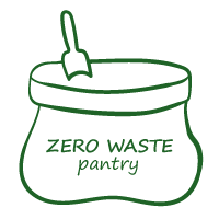 Zero waste pantry logo